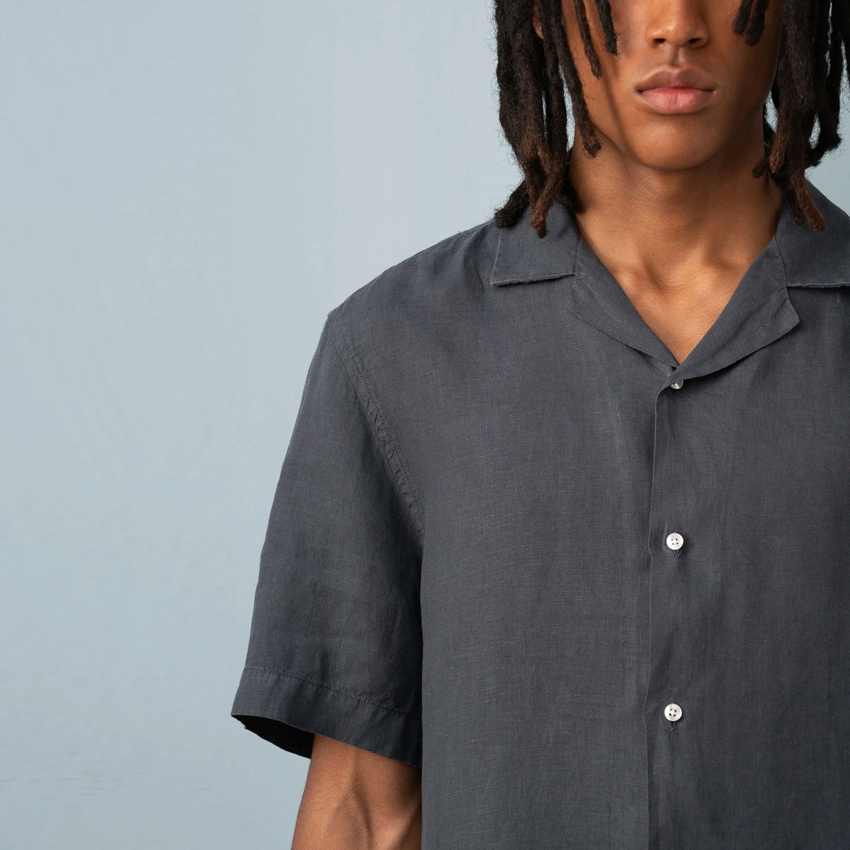 Linen Camp Collar