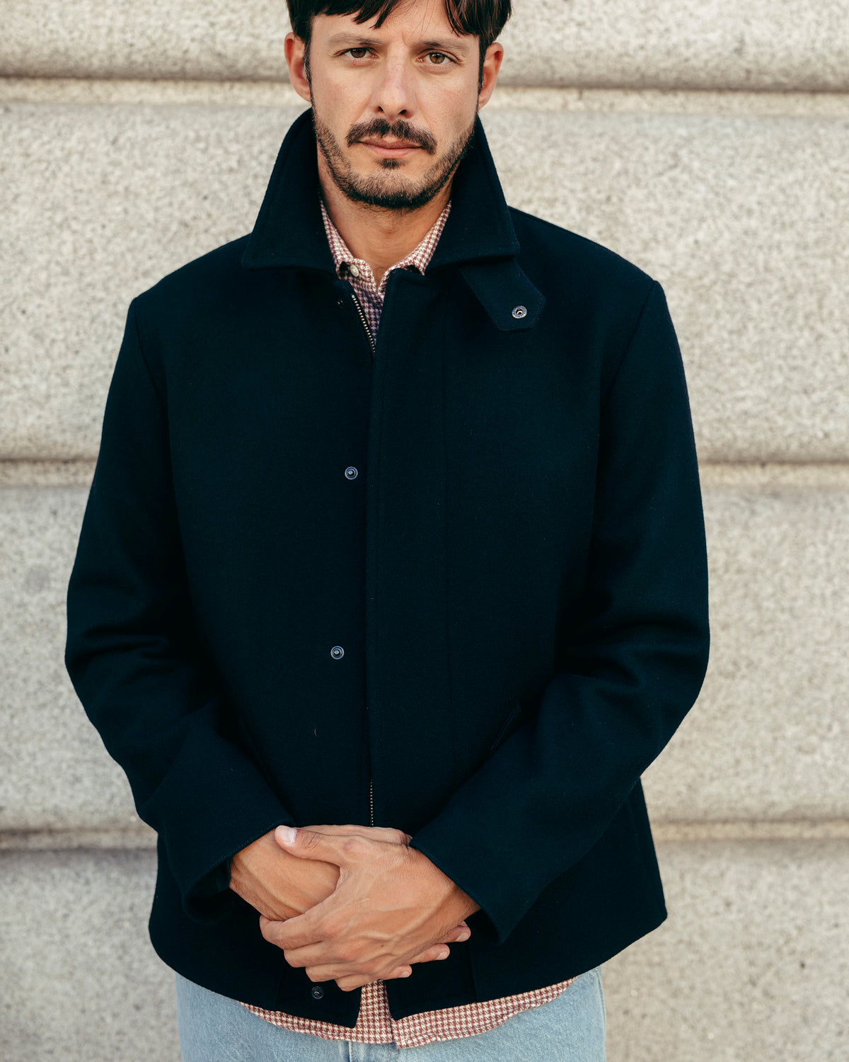 Wool Bomber Jacket