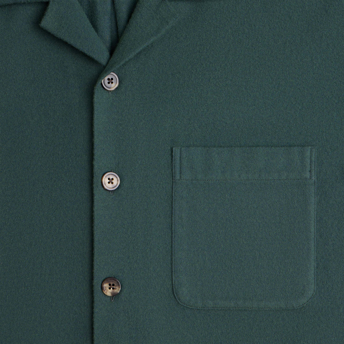 Camp Collar Pocket Flannel