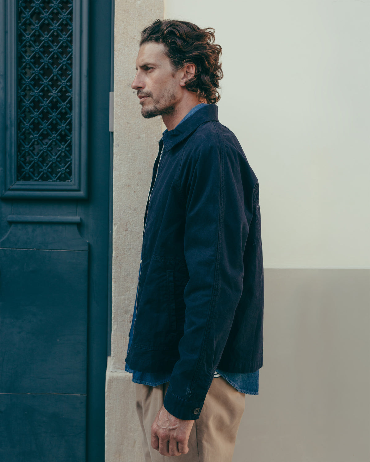 Cotton Bomber Jacket