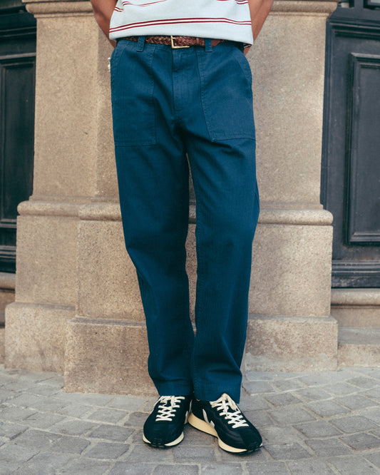 Herringbone Utility Trousers