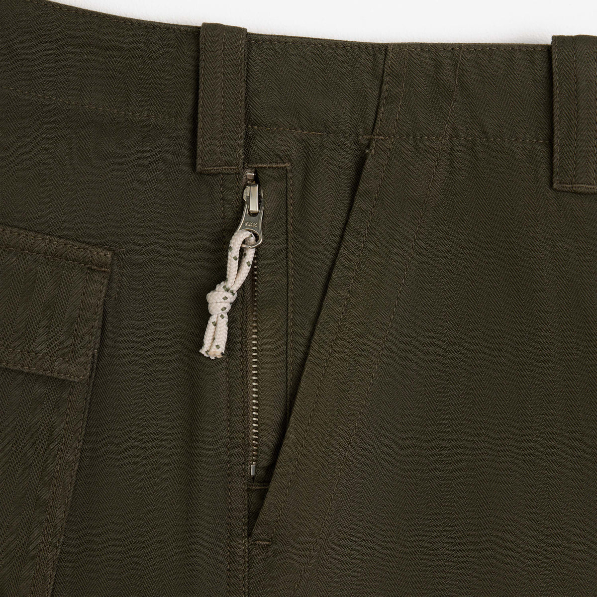 Herringbone Utility Trousers
