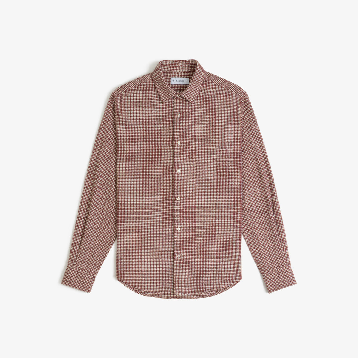 Flannel Pocket Shirt Houndstooth
