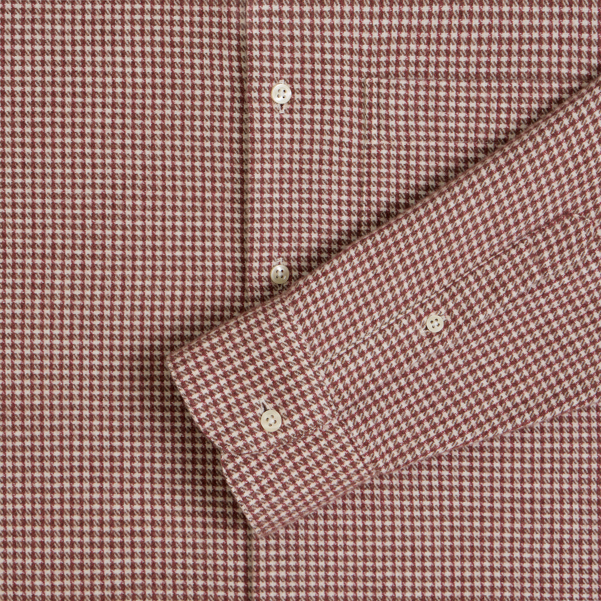 Flannel Pocket Shirt Houndstooth