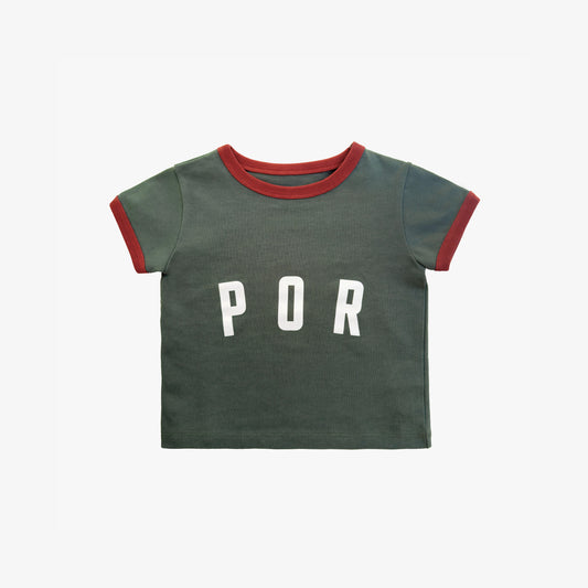Camiseta infantil de manga corta Mundial